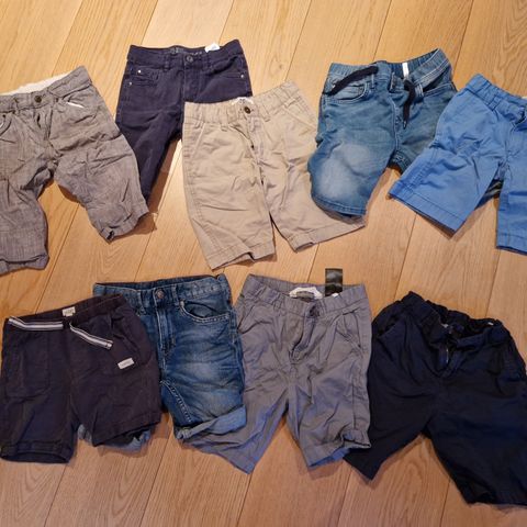 9 shortser til gutt selges