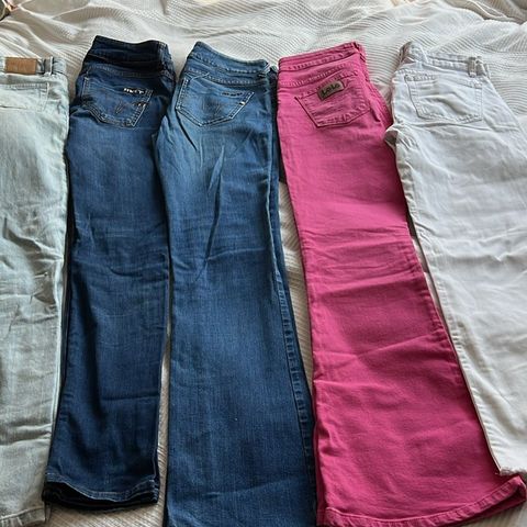 Div jeans str27/36: Lois, Met, Zara Weekday