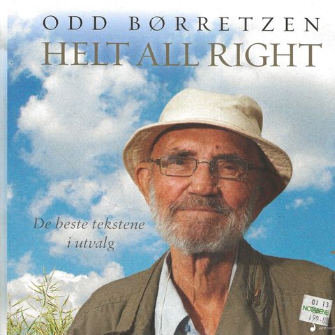 Odd Børretzen: Helt all right  - De beste tekstene i utvalg