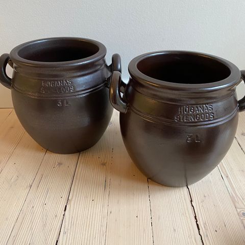 Höganäs krukker 3 liter