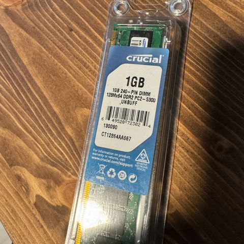 1GB DDR2 RAM brikke