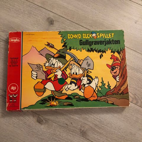 Donald Duck spillet « Gullgraverjakten»