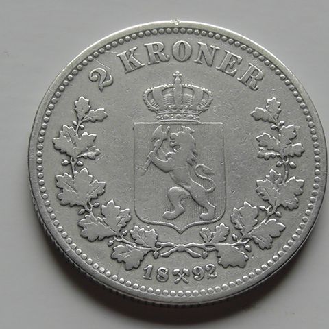 2 Krone 1892 Norge