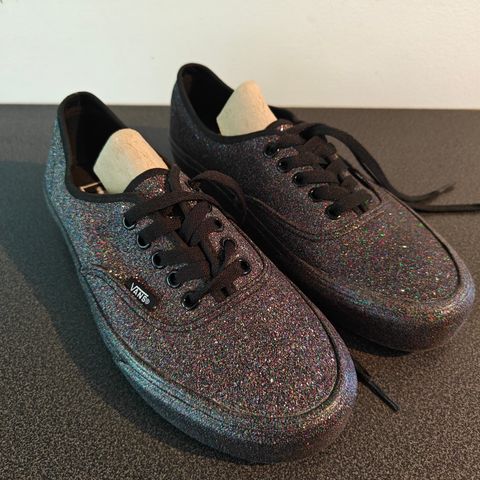 Vans Off The Wall 721278 Black /Glitter (Ubrukt uten eske)