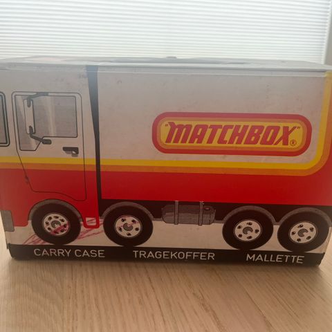 Matchbox koffert fra 1978