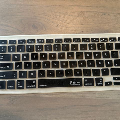 MacBook tastaturdeksel i silikon