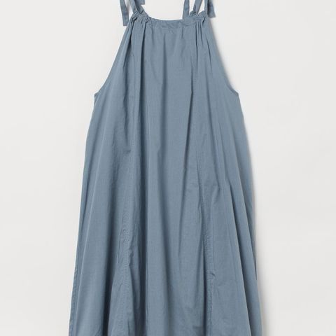 Gråblå kjole fra h&m str m