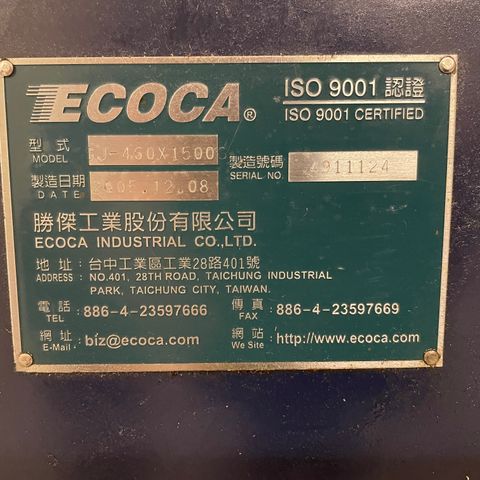 ECOCA SJ - 460x1500G