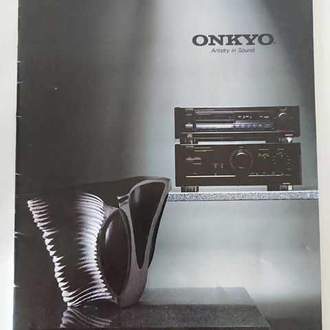 Onkyo 1990 brosjyre