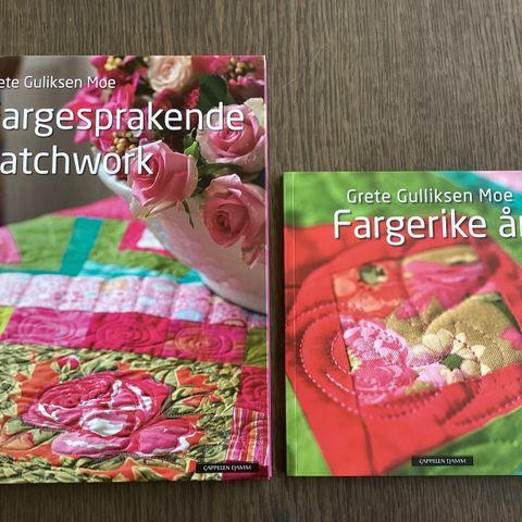 Grete Gulliksen Moe, Fargesprakende patchwork og Fargerike år