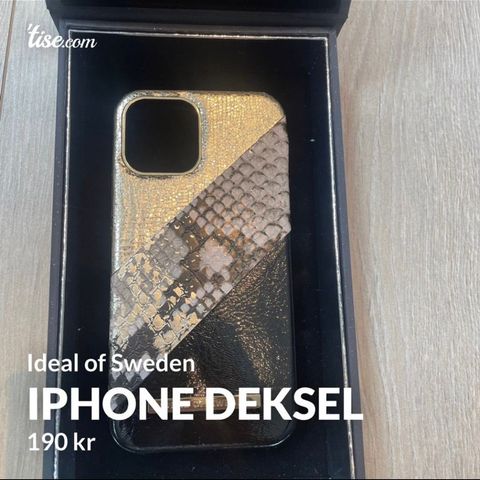 Iphone deksel ++ fra Ideal Of Sweden