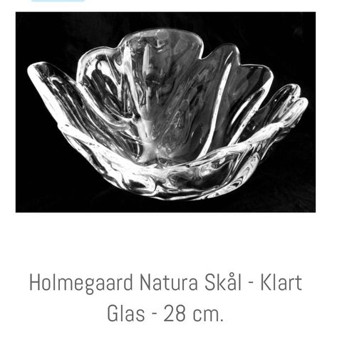 Holmegaard skål