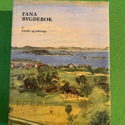 Jacob T. Larsen - Fana bygdebok 4. Gards- og ættesoge (1984)