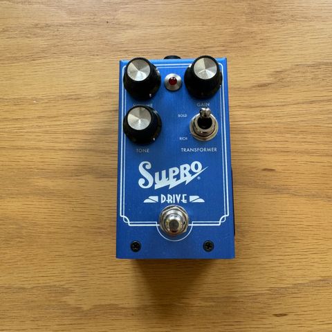 Supro Drive pedal selges