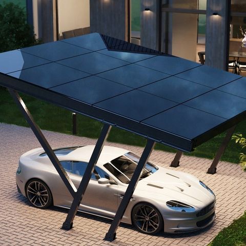 Carport med solceller inkl montering