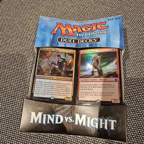 Mind vs Might Forseglet Magic The Gathering Duel Deck