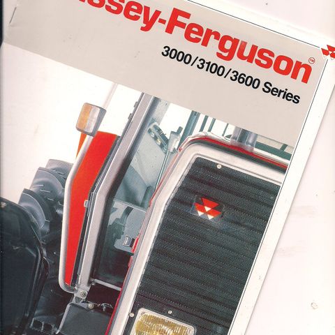 MASSEY FERGUSON brosjyre