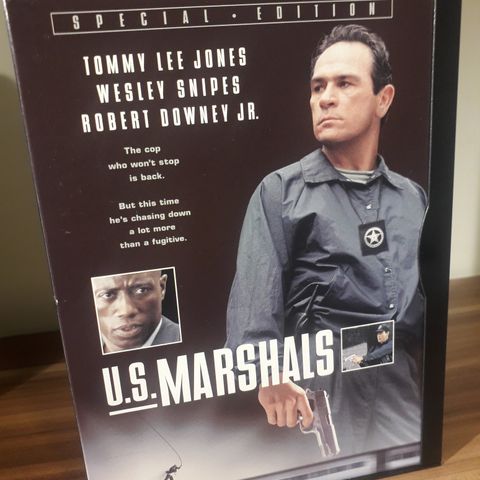 U.S Marshals (norsk tekst) 1998 Film DVD - special edition
