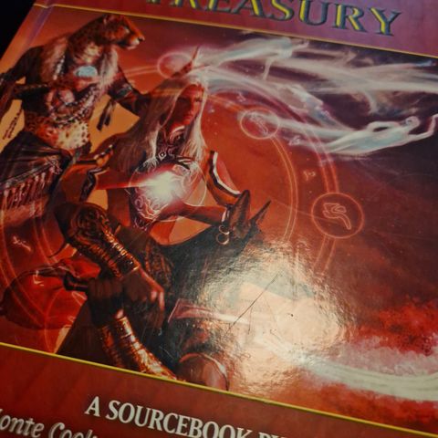 Dungeons & Dragons bok Spell Treasury