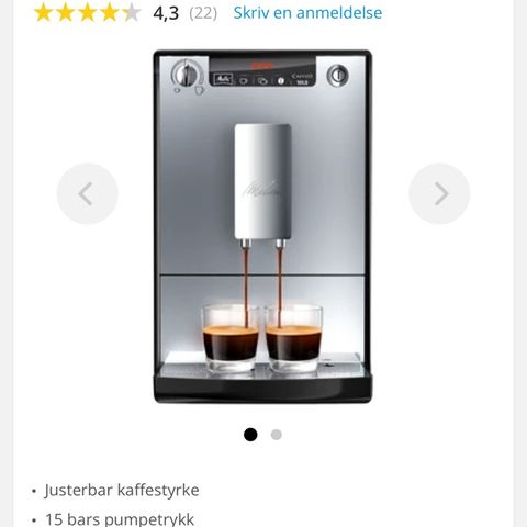 Kaffemaskin Melitta