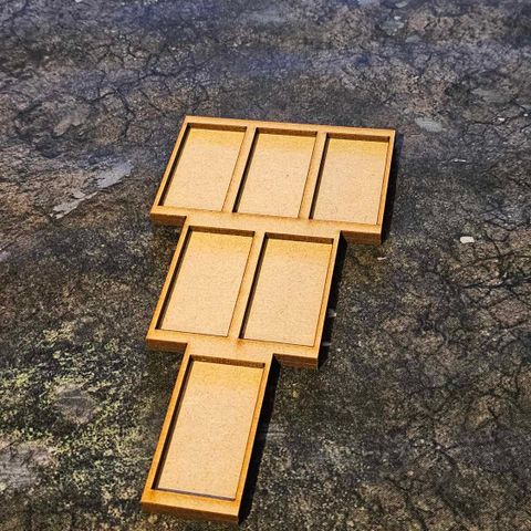 Bretonnian Lance formation Movement tray adapter 1-2-3