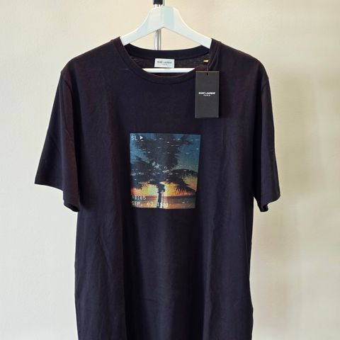 Saint Laurent VHS Sunset t-skjorte