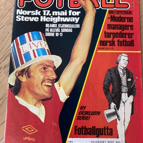 Fotballrevyen 20-1978: Bryne midtsider, lagbilde Italia, Paul Breitner