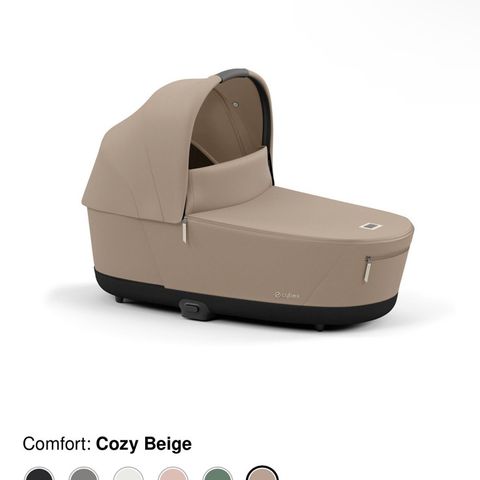 Cybex Priam Lux Carry Cot (Cozy Beige)