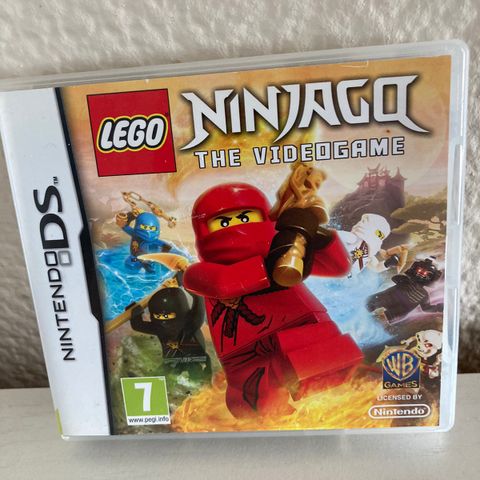 Nintendo DS-Lego-Ninjago-Bare cover og manual