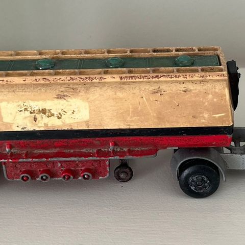 Vintage Matchbox Texaco trailer fra 1973