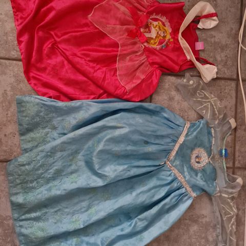 2 x disney dresses