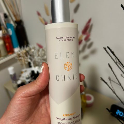 Eleni & Chris KeraMin Strengthening shampoo og balsam 300ml