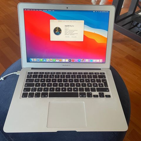 Macbook Air 13'' fra mid 2013