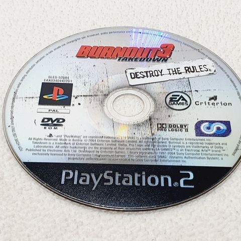Burnout 3 : Takedown | Playstation 2 (PS2)