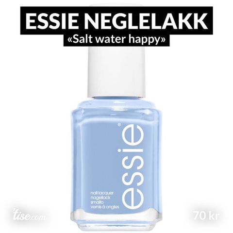 Essie neglelakk i fargen «Salt water happy» (nr 374)