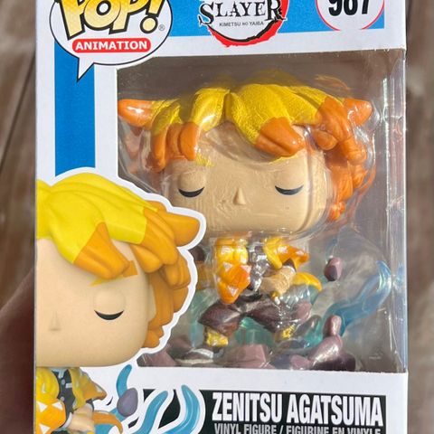 Funko Pop! Zenitsu Agatsuma (Thunder Breathing First Form) | Demon Slayer (987)