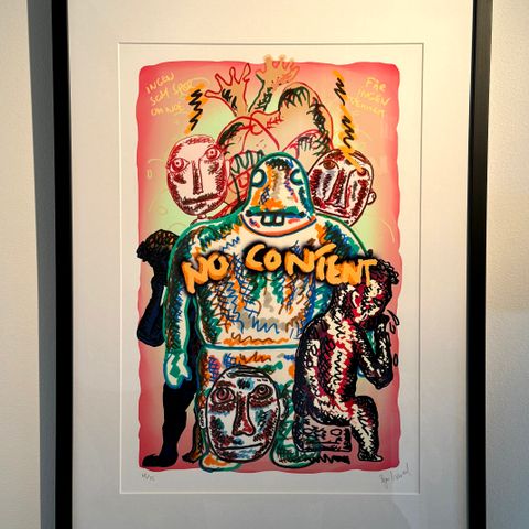 Bjarne Melgaard - "No Content" Edt. 75 (m. levering i Oslo)