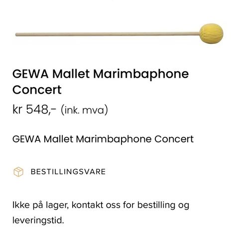 Mallets. Tromme klubber