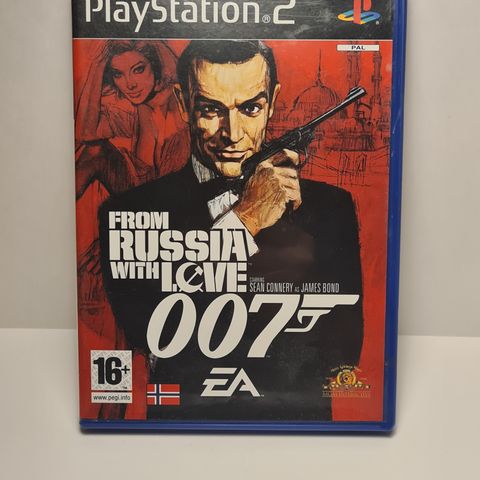 007 From Russia With Love - Playstation 2 - Komplett med Manual - James Bond