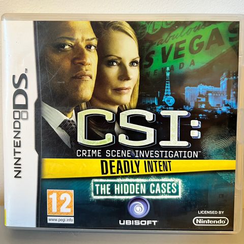 Nintendo DS spill: CSI Deadly Intent - The hidden cases