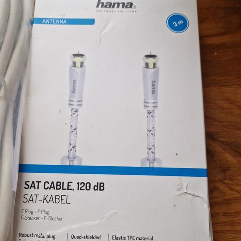 SAT-Kabel, 120dB, 3m