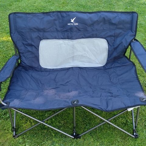 Dobbel camping stol(sammenleggbar)