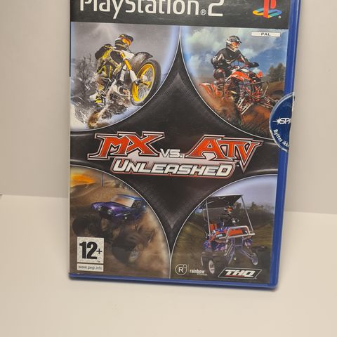 MX Vs. ATV Unleashed - PlayStation 2 - Komplett med Manual