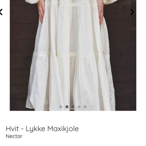 Creme hvit kjole fra Nectar Clothing boheme romantisk avslappet brudekjole