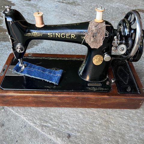 Singer symaskin, antikk