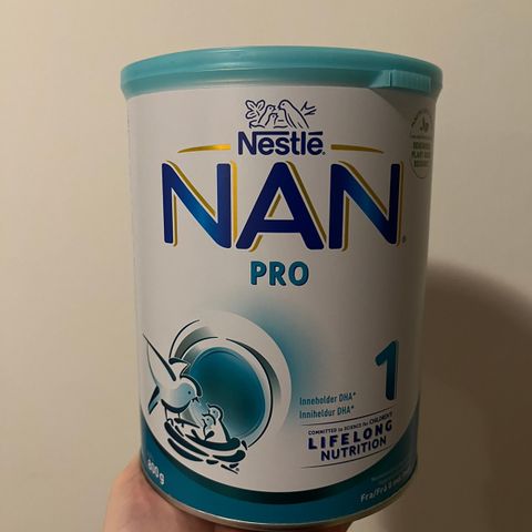 NAN morsmelkerstatning pro 1