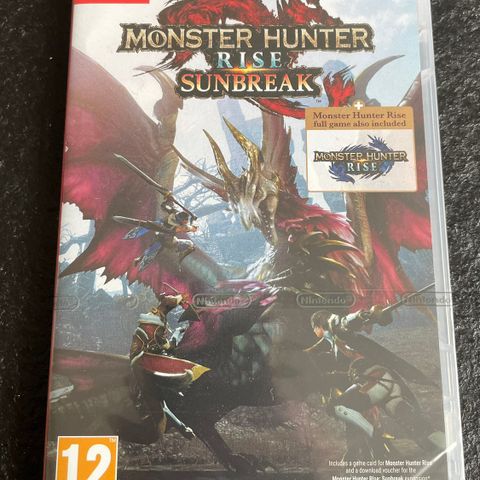 Monster Hunter Rise Sunbreak Edition (Nytt/Sealed)