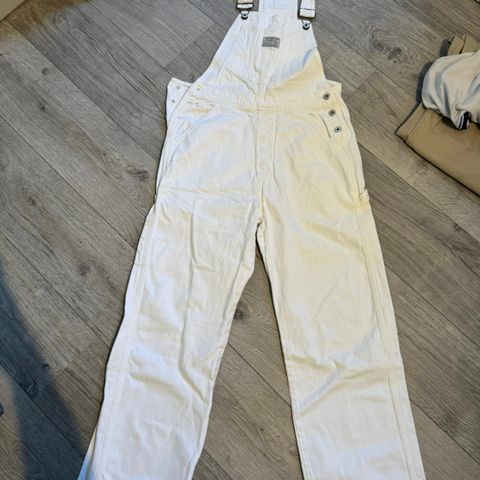 Vintage hvitt snekkerbukse - Levis - S - 600 kr