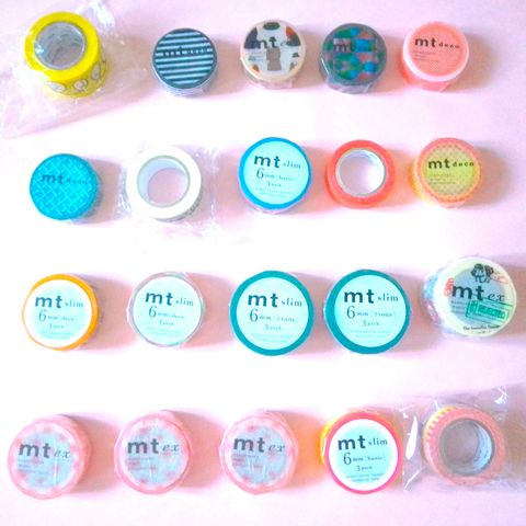 Samling med Eksklusiv Washi tape fra Japan! (**34 stk!**) Scrapbooking, NYE