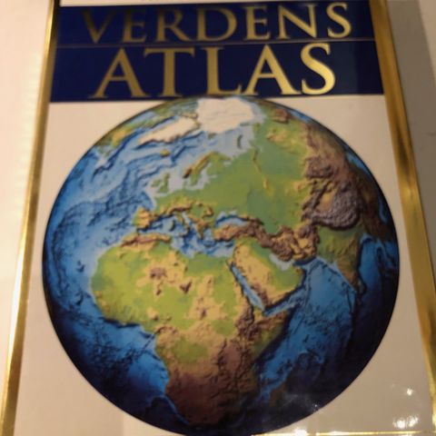 Teknologisk Forlag. Verdensatlas. 1997. Som nytt.